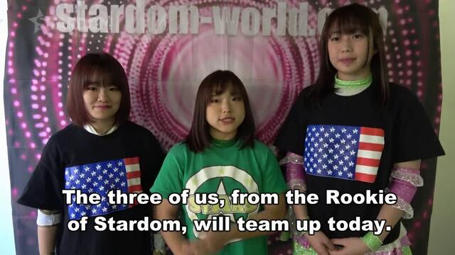 Хина и TCS (Рина и Руака) срещу Ицуки Хошино, Сая Ийда и Сая Камитани (Стардом: Богини на Звездите - Ден 5)