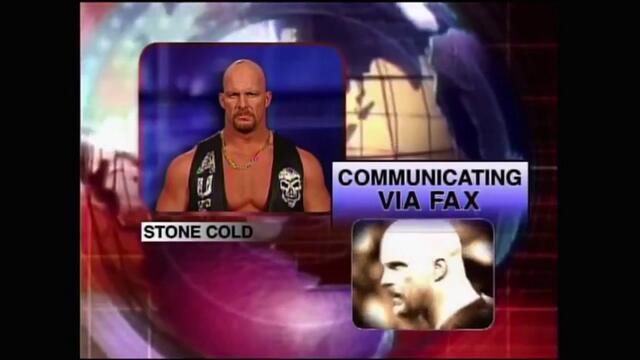 Stone Cold communicating via fax (Raw 01.10.2001)