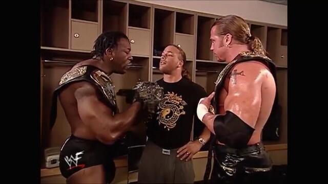 RVD backstage Booker T,Test (Raw 08.10.2001)
