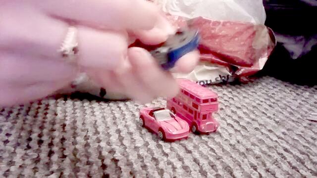 URBAN CAR diecast  (Police white blue)-(Red colours black cars) two cars