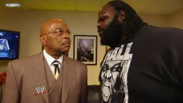 Грамадата Удря Марк хенри и чупи всичко