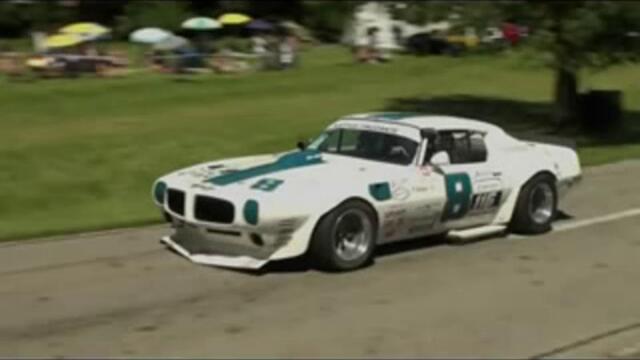 Mighty 700hp Pontiac TRANS AM at the Hillclimb Reitnau Bergr