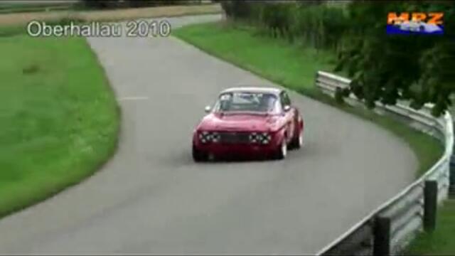 Nice Alfa Romeo, unfortunately with bad crash _.( Bergrennen