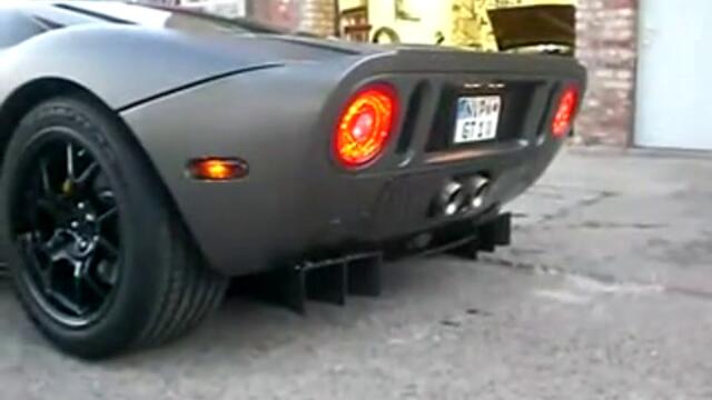 Ford GT Sound Auspuff, Stevens Garage