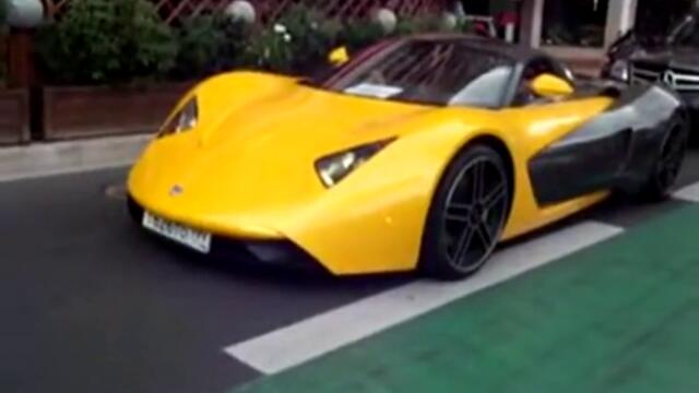 Marussia B1 acceleration in Monaco