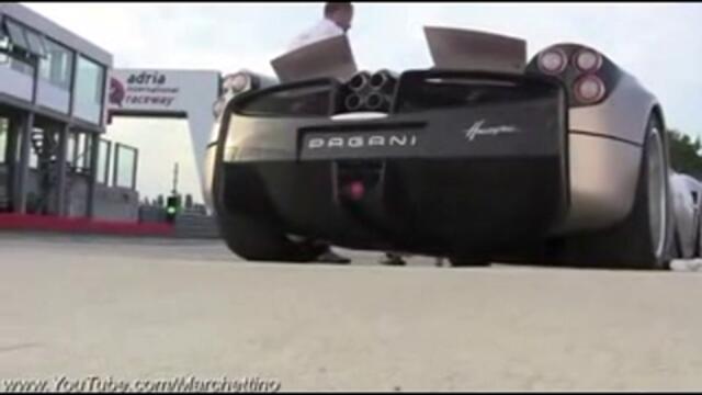 Pagani Zonda R TakeOff + Huayra Sound_