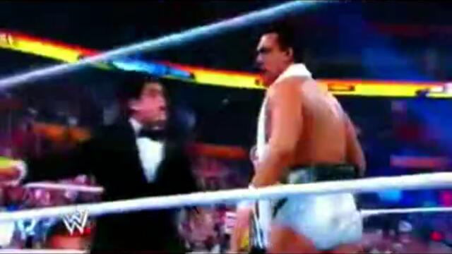 John Cena Stolen Alberto Del Rio Ferrari. @ WWE Night of Cha