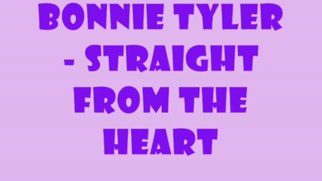 Bonnie Tyler -Straight from the Hart
