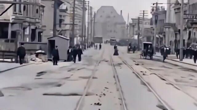 Канада през 1907 г.!!! Canada in 1907【60 fps, Colorized, AI Restoration】added sound!