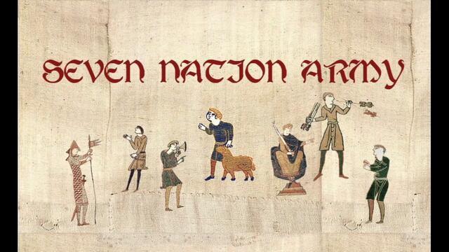 The White Stripes - Seven Nation Army [Medieval Style Cover]