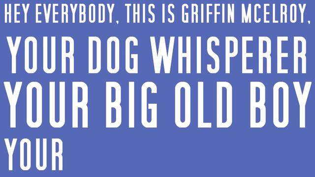 The Many Hats of Griffin McElroy (The Adventure Zone Kinetic Typography)