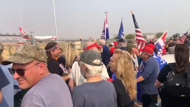 See Trump supporters, protesters get ready for president's visit to Sacramento