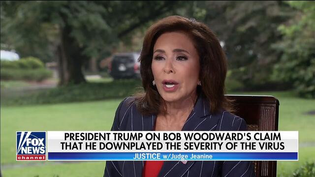 President Trump sits down with Judge Jeanine in exclusive interview