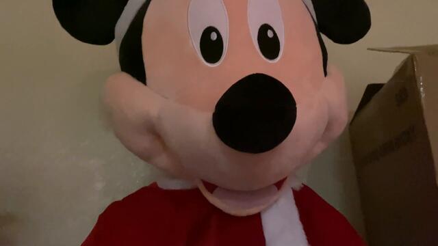 NEW FOR 2020 Walmart Gemmy Life Size Animated Disney Mickey Mouse Christmas Animatronic Decoration