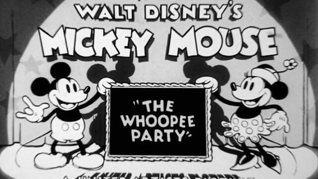Mickey Mouse - "The Whoopee Party" Opening Recreation
