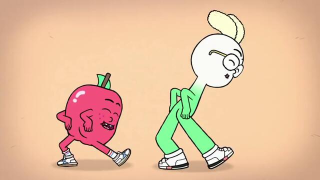 Ябълко и Луки | Трамплинът на Бургер (Пълен епизод) | Cartoon Network