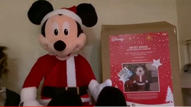 Gemmy 2020 life size Mickey Mouse credit to my best friend Jayden the haunter