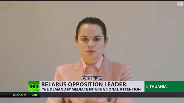 Belarus president: Tikhanovskaya is second Guaido, externally appointed