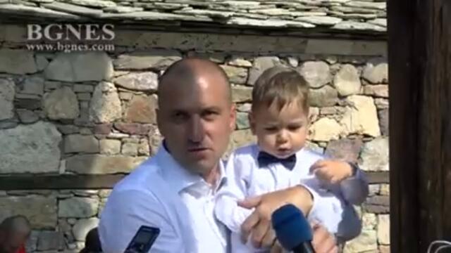 Мъж възстанови опожарен от турците храм, Бог го дари със син