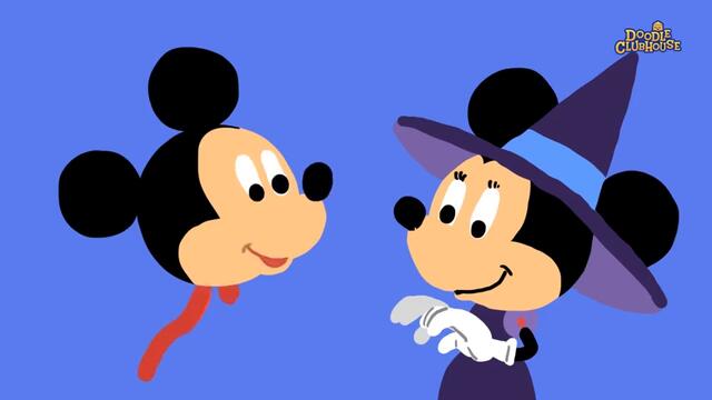 10 Halloween Drawings Mickey Mouse Clubhouse, PJ Masks, The Wolfies, Puppy Dog Pals