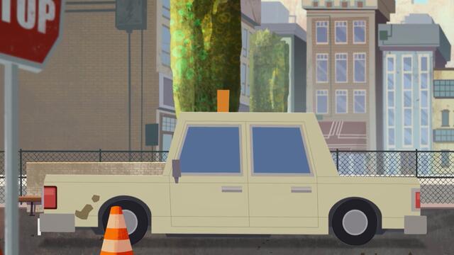 DC Super Hero Girls | Щуро преследване с коли | Cartoon Network