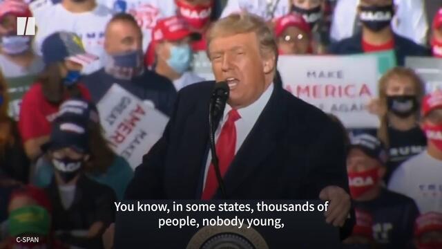 President Donald Trump Downplays COVID-19 As U.S. Deaths Hit 200,000