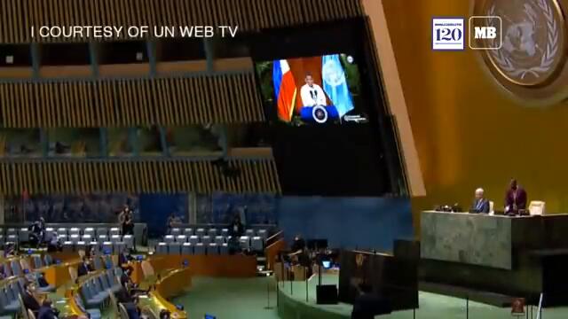 FULL VIDEO: President Rodrigo Duterte speaks at the United Nations(UN) General Assembly.