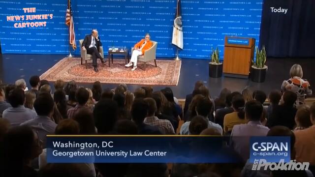 Justice Ruth Bader Ginsburg: The President is elected for 4 years, not  3 years.
