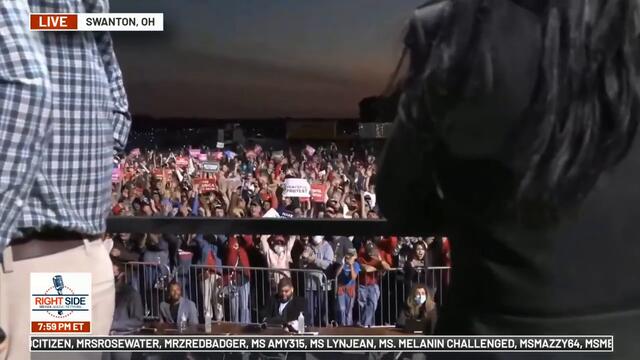 President Trump Rally Crowd is UNBELIEVABLE in Swanton, OH