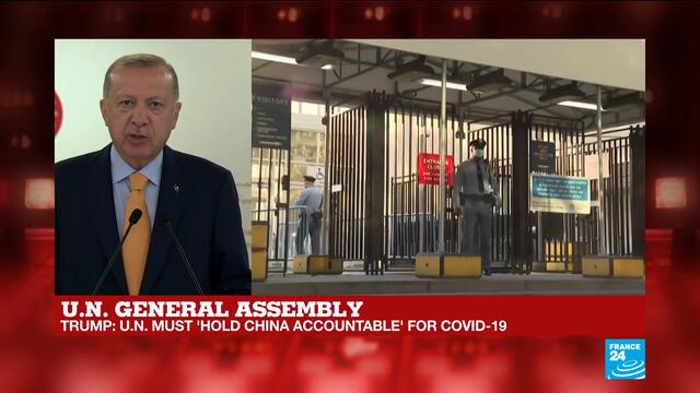 REPLAY: Turkey President Recep Tayyip Erdogan's speech at UN General Assembly