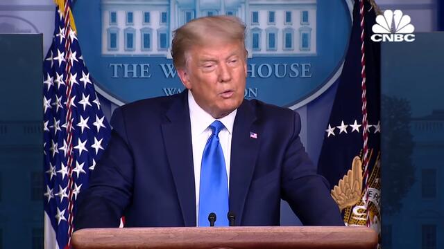 President Trump won't commit to peaceful transfer of power if he loses the election