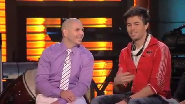 Exclusive Interview with Enrique Iglesias and Pitbull on George Lopez Tonight - I like it