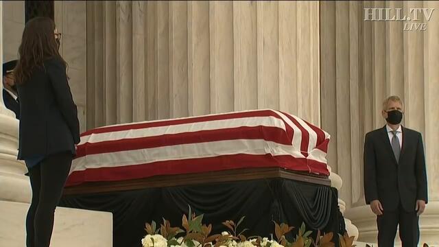 BREAKING: President Trump, First Lady BOOED visiting RBG casket at Supreme Court