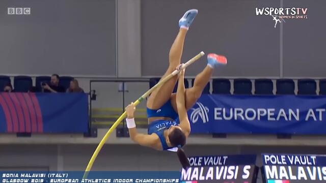 Sonia Malavisi - Pole Vault | 2019 European Athletics Indoor Championships