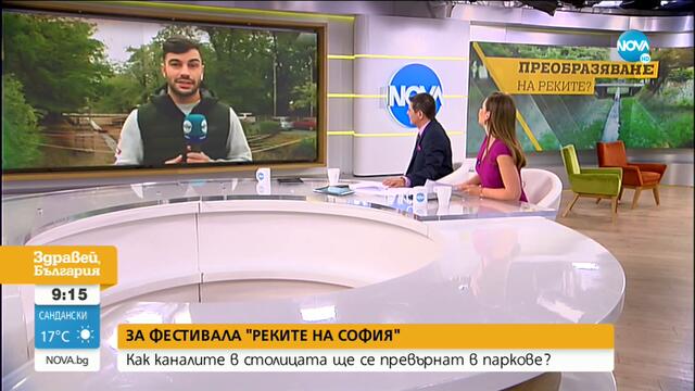 „РЕКИТЕ НА СОФИЯ”: Коритата в града се превръщат в паркове