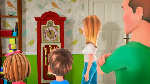 Hickory Dickory dock song 4K by BooBoo Rhymes/Nursery rhymes