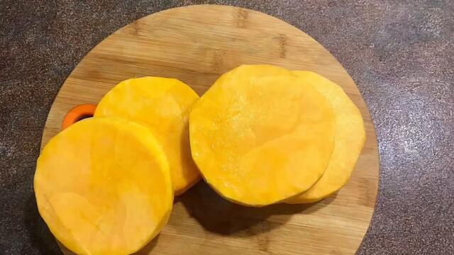 Захаросана тиква или  дъвчащи бонбони от тиква -лесно и вкусно / Цукаты из тыквы - просто и вкусно