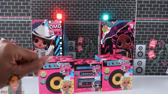 Unbox Daily:  ALL NEW LOL Surprise Remix | Hair Flip & Pets