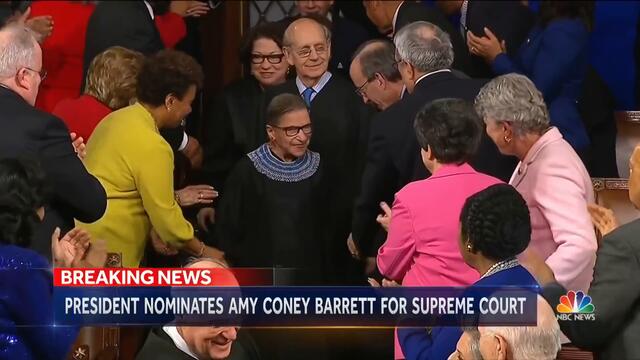 President Trump Selects Amy Coney Barrett As Supreme Court Nominee | NBC Nightly News