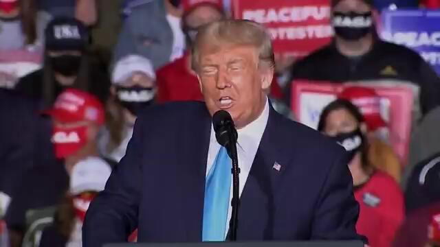 President Trump unleashes on Hilary Clinton