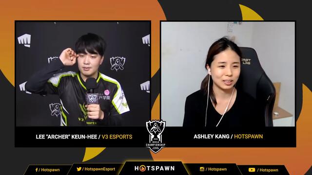 V3 Archer on the LJL dropping out of 2020 Worlds, final moments in LGD match | Hotspawn