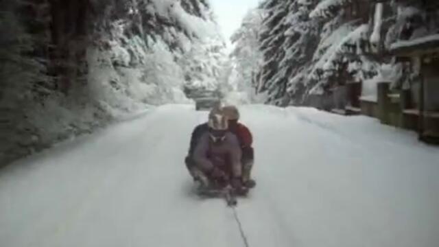 Атв - Пиратите се дърпат с шейна / част 2 - pа /