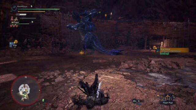 Monster Hunter World Iceborne Brachydios Arena 2:08 Solo Dualblades