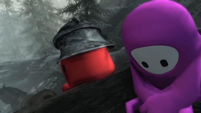 Fall Guys but in Skyrim (Fall Guys Mods)