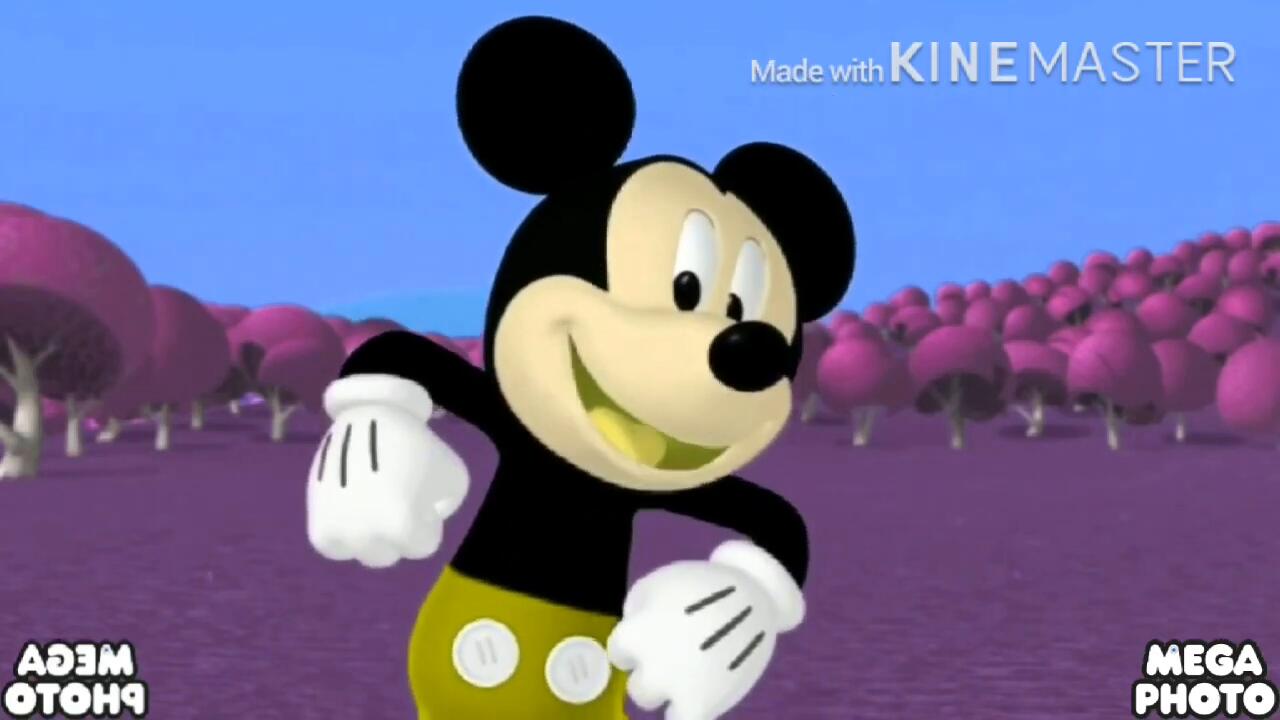 Mickey Mouse Clubhouse Theme Song in Green Lowers 