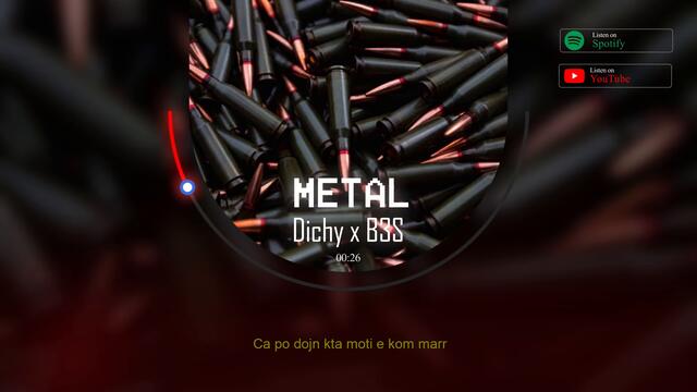 DICHY x B3S - METAL (Official Video)