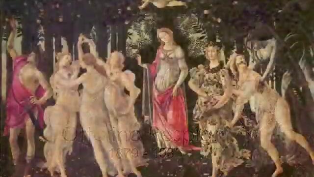 Пролетта в Картините на Сандро  Ботичели - Spring - Botticelli