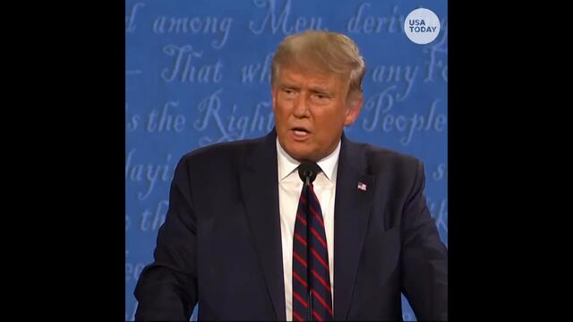 Joe Biden to President Trump: 'You're the worst president America has ever had' | USA TODAY