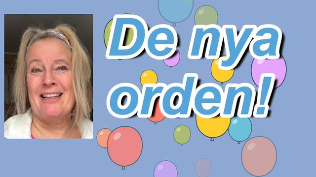 Lär dig svenska - Dag 97 - Fem ord om dagen - A2 CEFR - 71 undertexter