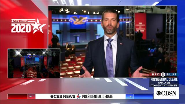 Donald Trump Jr. explains President Trump's debate stance by saying he's "a fighter"